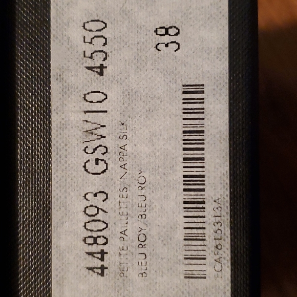 NWT Saint Laurent Blue Sequin Womens Pumps - Size 38 (US 8) NWT - Picture 15 of 16